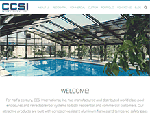 Tablet Screenshot of ccsiusa.com